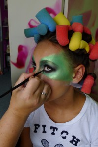 Fairy styling - backstage    